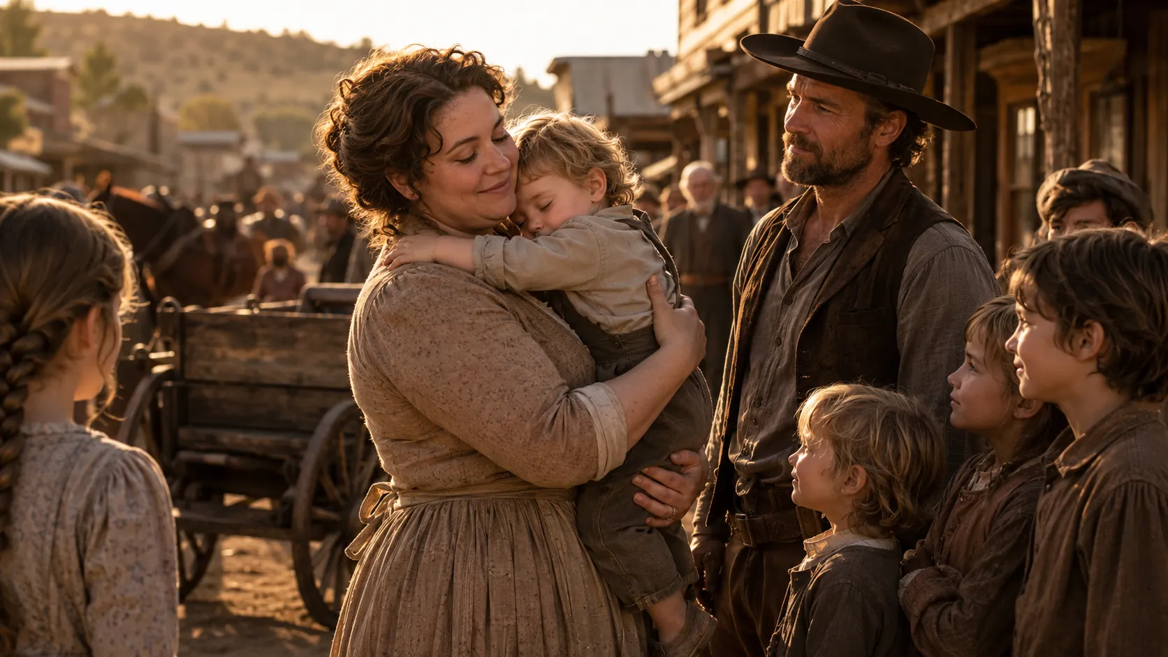 The Seamstress Said She Wasn’t Fit for Any Man—Then the Cowboy’s Children Reached for Her