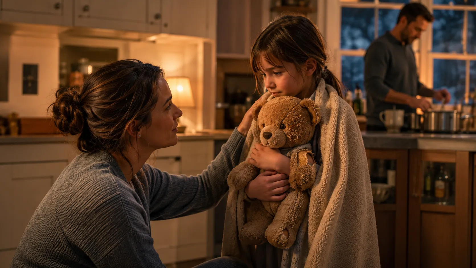 A Little Girl Knocked at 3 A.M.—Then Her Whisper Exposed the Secret in the Basement